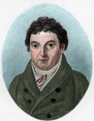 Portræt af Johann Gottlieb Fichte (1762-1814), tysk filosof