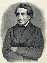 Portræt af Johann Joseph Ignaz von Dollinger (1799 - 1890), Alllemand-præst og professor i kirkehistorie