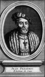 Portræt af John - Frederic, the Magnanimous, Kurfyrst af Sachsen (1503 - 1554) - n.d.