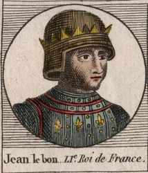 Portræt af Johannes II den Gode (1319-1364), konge af Frankrig - Portræt af Johannes II, 