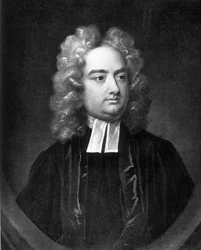 Portræt af Jonathan Swift (1667-1745)