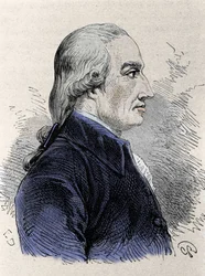 Portræt af Joseph Black (1728-1799), skotsk kemiker.