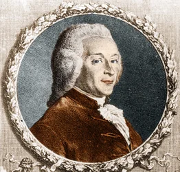 Portræt af Joseph Ignace Guillotin (1738-1814), fransk læge og politiker.