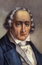 Portræt af Joseph Marie Jacquard, opfinderen af vævemaskinen.
