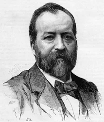 Portræt af Jules Castagnary (1830-1888), fransk advokat, journalist og politiker.