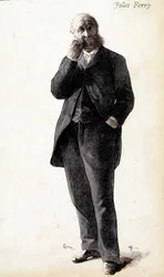 Portræt af Jules Ferry, omkring 1880