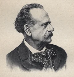 Portræt af Jules Valadon, fransk maler (1826-1900)