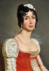 Portræt af Julie Clary (1771-1845), begyndelsen af det 19. århundrede (maleri)