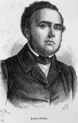 Portræt af Ledru Rollin (Ledru-Rollin), fransk politiker (1807 - 1874)