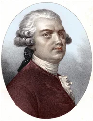 Portræt af Lekain (Henri Louis Cain (Henri-Louis Le Kain) (1729-1778)