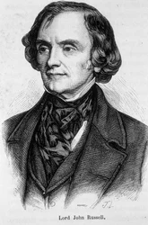 Portræt af Lord John Russell