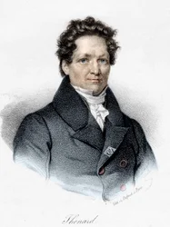 Portræt af Louis Jacques Thénard (1777 - 1857), fransk kemiker.