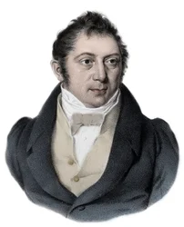 Portræt af Louis Ludwig Spohr (1784 - 1859) tysk komponist, violinist og dirigent.