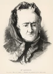 Portræt af Louise-Victorine Ackermann