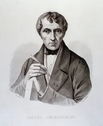 Portræt af Luigi Cherubini (gravering)