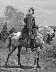 Portræt af MILAN IV OBRENOVITCH konge af Serbien mellem 1882-1889.