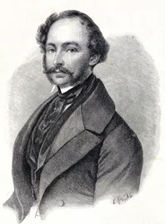 Portræt af Maximilian II, konge af Bayern - Portræt af Maximilian II Joseph de Baviere (1811 - 1864)
