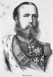 Portræt af Maximilian I af Mexico eller Ferdinand Maximilian Joseph, kejserprins og ærkehertug af Østrig, kongelig prins af Ungarn og Boheme (1832-1867)