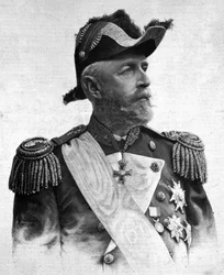 Portræt af Oscar II (1829-1907), konge af Sverige og Norge.