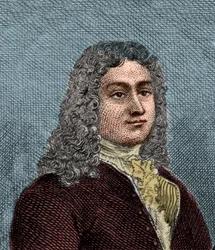 Portræt af Rene Antoine Ferchault de Reaumur (1683-1757), fransk fysiker og naturforsker.