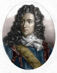 Portræt af Rene Duguay Trouin (Duguay-Trouin) (Rene Trouin du Gue dit) (1673-1736), fransk sømand.