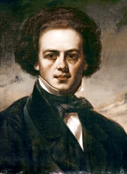 Portræt af Robert Alexander Schumann, ca. 1804 (olie på lærred)