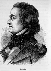 Portræt af Ronsin, fransk forfatter og general (1752 - 1794).