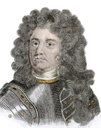 Portræt af Sir George Rooke (1650-1709), engelsk søofficer.