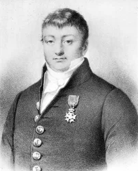 Portræt af Surcouf (1773 - 1827) - stik