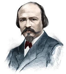 Portræt af Victor Masse (1822-1884), fransk komponist.
