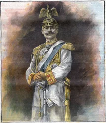 Portræt af Vilhelm II (1859 - 1941).