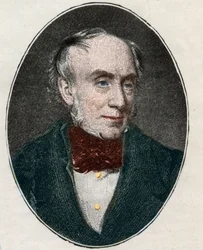Portræt af William Wordsworth (1770-1850) Britisk digter - Portræt af William Wordsworth (1770-1850), engelsk digter