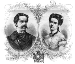 Portrætter af Prins Humbert I Prins af Italien (Umberto I