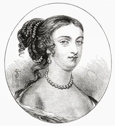 Rachel Wriothesley, Lady Russell, C. 1636 - 1723. Engelsk adelskvinde, arving og forfatter. Fra vort eget land Udgivet 1898 ©UIG/Leemage