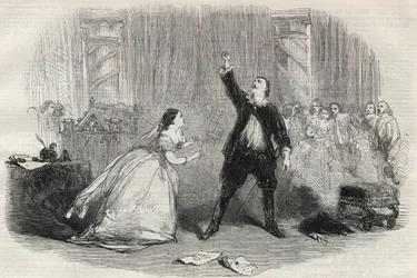 Opførelse af „Lucie de Lammermoor“ (Lucia di Lammermoor) af Gaetano Donizetti på „Her Majesty