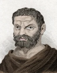 Repræsentation af Thales de Miletus