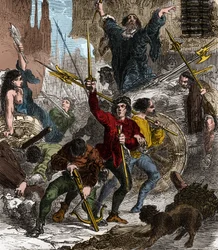 Revolt des Maillotins mod skat: folkelig stigning, der fandt sted under kong Charles VI af Valois i 1382.