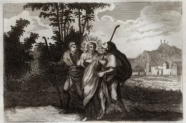 Royaumont Bible, Det Nye Testamente: Emmaus-disciple. Emmaus