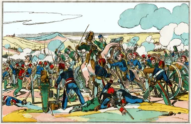 russisk tyrkisk krig. (Illustration, ca. 1880)