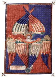 Hellige figurer. 14. århundrede (miniature)