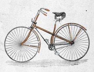 Straight body cykelmodel.