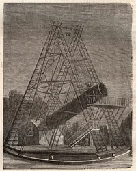 Teleskop af William Herschel (Friedrich Wilhelm Herschel
