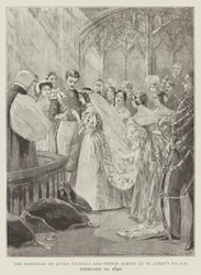 Ægteskabet mellem dronning Victoria og prins Albert