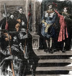 Trediveårskrig: Hertugen af Friedland trækker sig tilbage fra hæren - Trediveårskrig (1618-1648): Albrecht (Albert) von Wallenstein (Waldstein) (1583-1634) trækker sig fra embedet i spidsen for hæren, 24. januar