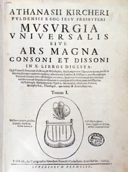 Titelblad for Musurgia (1650)