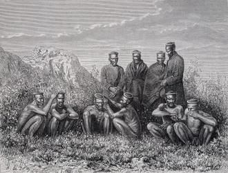 Zulu Cafres (Ring-Kop stamme)