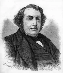 portræt af Ernest Picard. Fransk politiker (1821 til 1877).