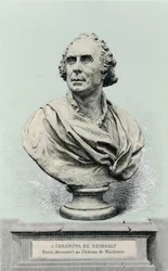 portræt af Giovanni Giacomo Casanova (1725-1798), italiensk eventyrer og forfatter.