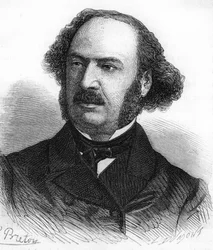 portræt af Jules François Simon Schweiz, sagde Jules Simon. Fransk politiker (1814 til 1896).