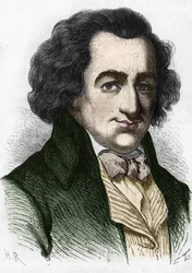 portræt af Thomas Paine (1737-1809), britisk forfatter og politiker.